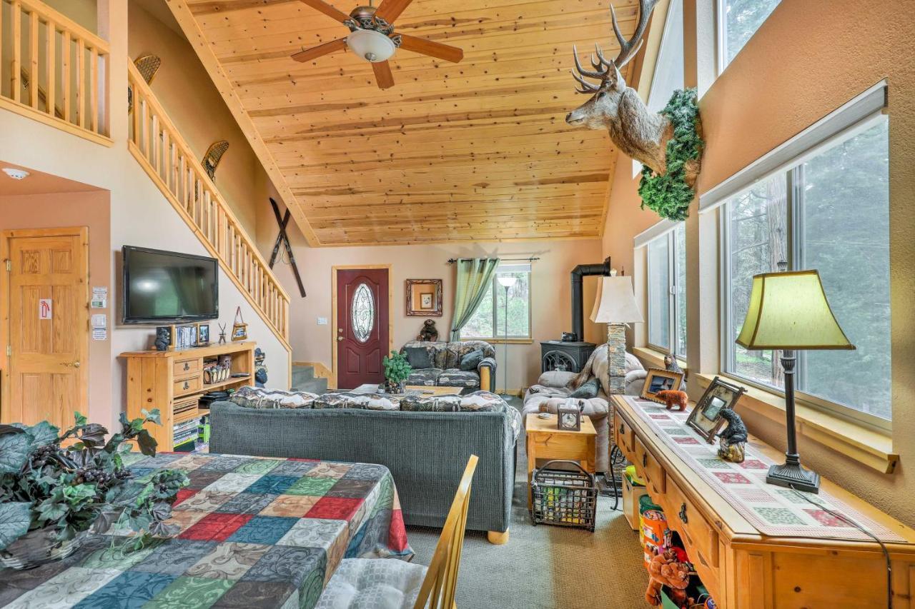 فيلا Cozy Hathaway Pines Mountain Cabin With Deck And Views المظهر الخارجي الصورة