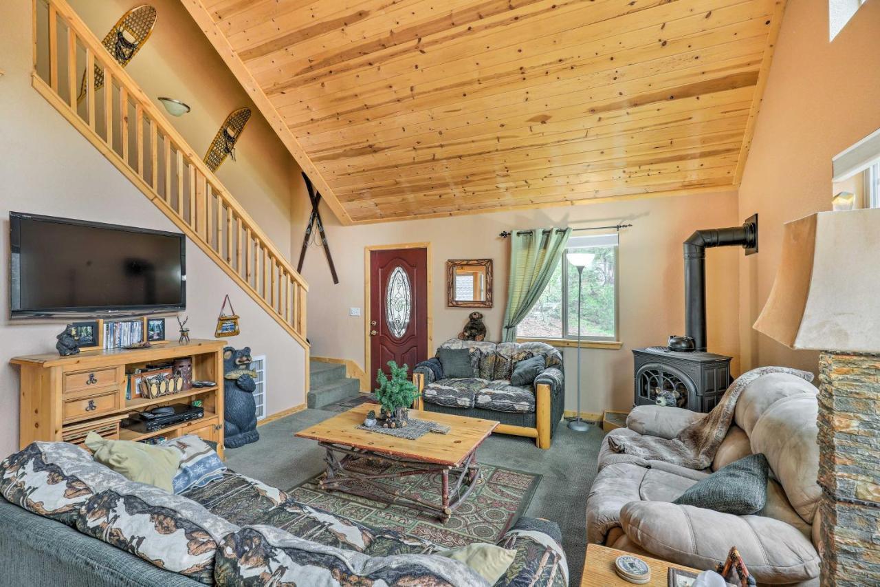 فيلا Cozy Hathaway Pines Mountain Cabin With Deck And Views المظهر الخارجي الصورة